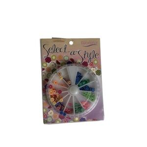 Ikonna select a style 12 style of flower slices for nail art